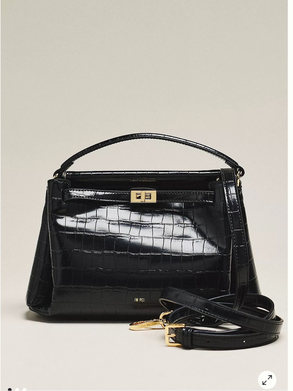 NWT Anthropology JW PEI Carmen Top Handle Bag